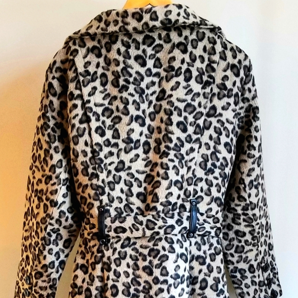 Madden Girl Fierce Animal Print Coat